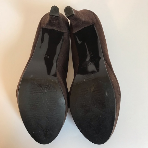 lady paulina Shoes Lady Paulina Womens Brown Velvet Heels Size 75